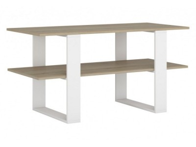 Τραπεζάκι σαλονιού KIRA (sonoma/λευκό)